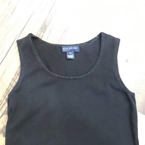 Signature Jones of New York Black Sweater Tank - Picture 2 of 5
